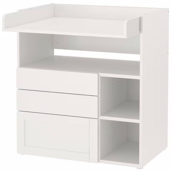 Masă de înfăşat Ikea Smastad 5744957 Unisex / 0+ / White photo 1