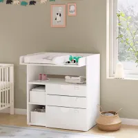 Masă de înfăşat Ikea Smastad 5744957 Unisex / 0+ / White photo 5