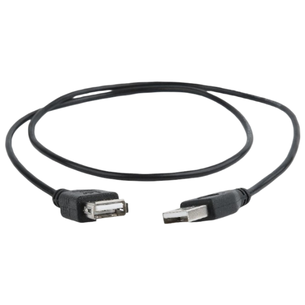 Кабель данных Cablexpert USB Type-A + USB Type-A 0.75 м / Черный photo 2