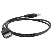 Кабель данных Cablexpert USB Type-A + USB Type-A 0.75 м / Черный photo 3
