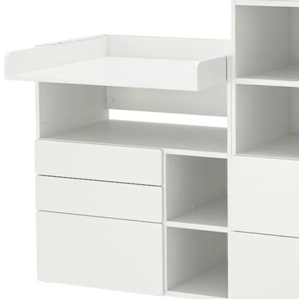 Masă de înfăşat Ikea Smastad/Platsa 5744950 Unisex / 0+ / White photo 3