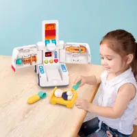 Mașină Hola Toys Ambulance E9997 / / Red White photo 4