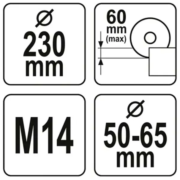 Adaptor de aspirare Yato YT82990 Orange / Plastic photo 2