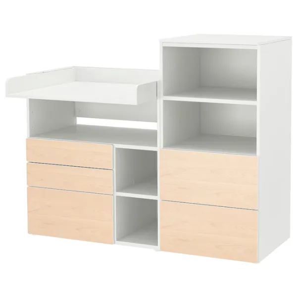 Пеленальный столик Ikea Smastad/Platsa 5744947 Унисекс / 0+ / Белый photo 1