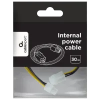 Кабель питания Cablexpert 4-pin + 4-pin 0.3 м / Черный photo 4