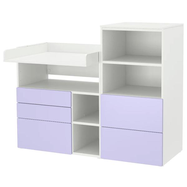 Пеленальный столик Ikea Smastad/Platsa 5744946 Унисекс / 0+ / Белый photo 1