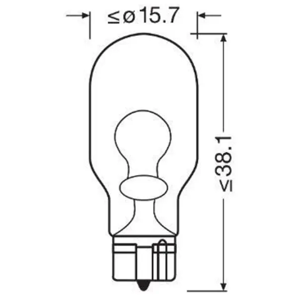 Автомобильная лампа Osram OS-921-2BL Накал / W16W / SV8.5-8 / 16 Вт /  photo 3 Автомобильная лампа Osram OS-921-2BL Накал / W16W / SV8.5-8 / 16 Вт /  photo 3