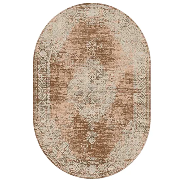 Covor Covoare Ungheni Geo Brown Grey / Acril photo 1 Covor Covoare Ungheni Geo Brown Grey / Acril photo 1