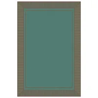 Covor Covoare Ungheni Flat Low Green / Polipropilenă