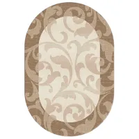 Ковер Covoare Ungheni Delta Beige Brown / Полипропилен