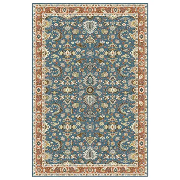 Covor Covoare Ungheni Delta Blue Brown / Polipropilenă photo 1