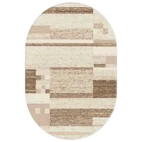 Covor Covoare Ungheni Delta Beige Brown / Polipropilenă