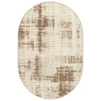 Covor Covoare Ungheni Delta Beige Brown / Polipropilenă