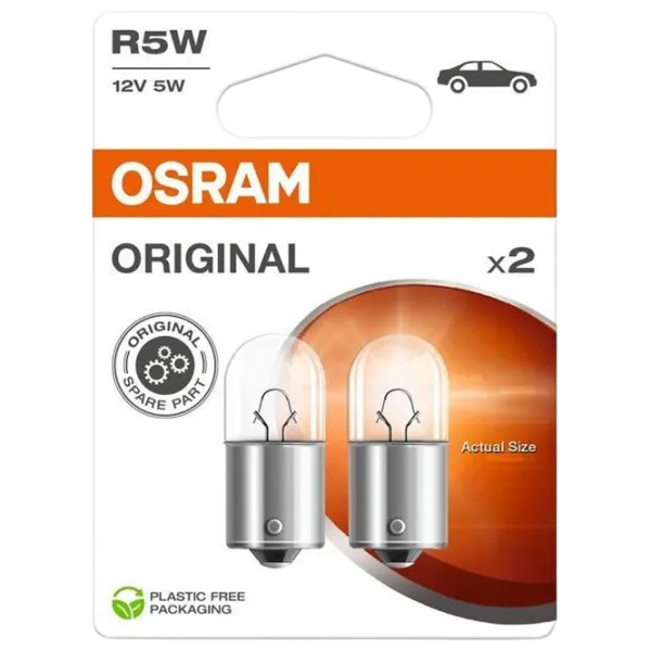 Lampă auto Osram OS-5007-2BL Incandescentă / R5W / BA15s / 5 W /  photo 1 Lampă auto Osram OS-5007-2BL Incandescentă / R5W / BA15s / 5 W /  photo 1