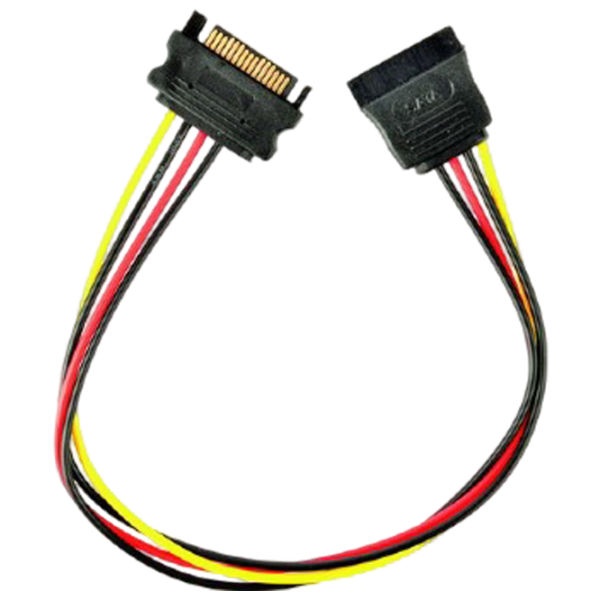 Cablu de alimentare Cablexpert SATA + SATA 0.3 m / Black photo 2