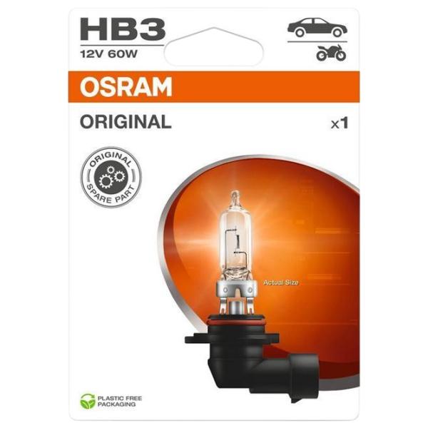 Автомобильная лампа Osram OS-9005-1BL Галоген / HB3 / P20d / 60 Вт /  photo 1