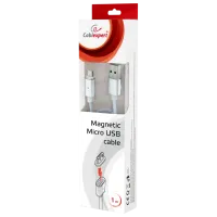 Кабель для телефона CC-USB2-AMmUMM-1M Cablexpert USB Type-A + microUSB 1 м / Белый photo 3