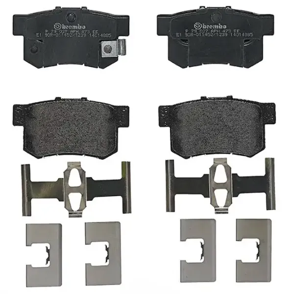 Тормозные колодки Brembo P 79 027 Задние / Дисковые  photo 1 Тормозные колодки Brembo P 79 027 Задние / Дисковые  photo 1