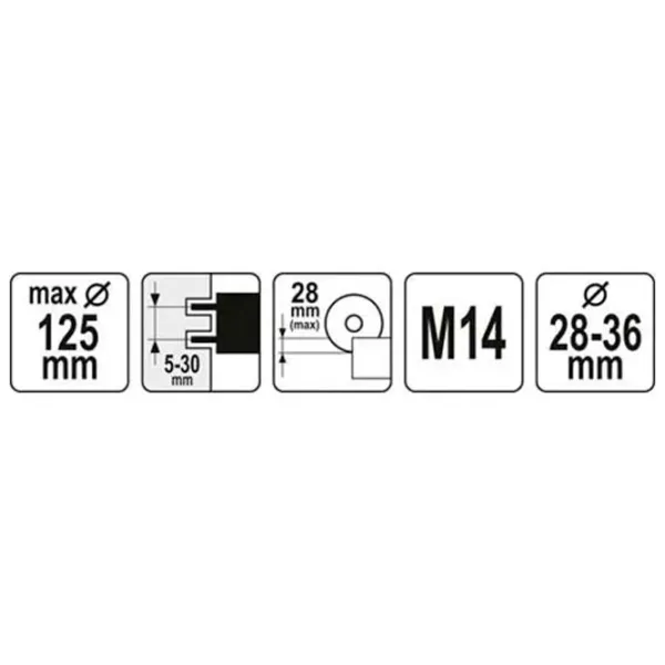 Adaptor de aspirare Yato YT82988 Black / Plastic photo 2