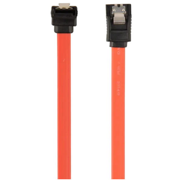 Cablu de date Cablexpert SATA III + SATA III 0.1 m / Red photo 1