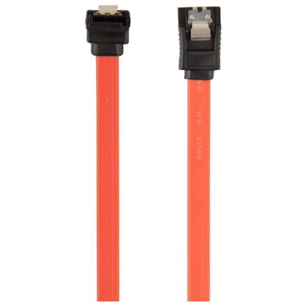Cablu de date Cablexpert SATA III + SATA III 0.1 m / Red photo 1