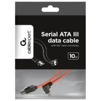 Кабель данных Cablexpert SATA III + SATA III 0.1 м / Красный photo 4