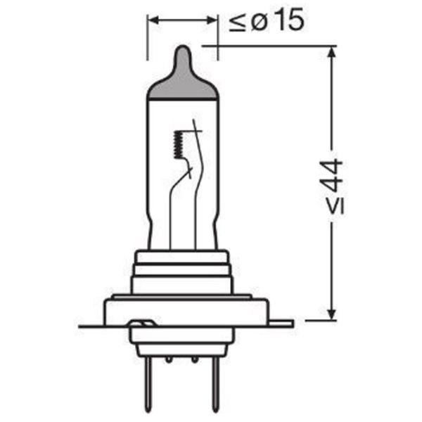 Автомобильная лампа Osram OS-64210CBN-1BL Галоген / H7 / PX26d / 55 Вт /  photo 3 Автомобильная лампа Osram OS-64210CBN-1BL Галоген / H7 / PX26d / 55 Вт /  photo 3
