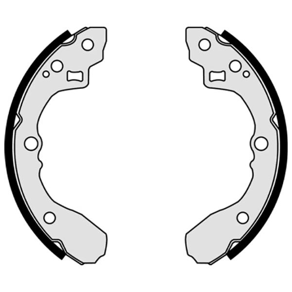 Тормозные колодки Brembo S 30 513 Задние / Барабанные photo 2