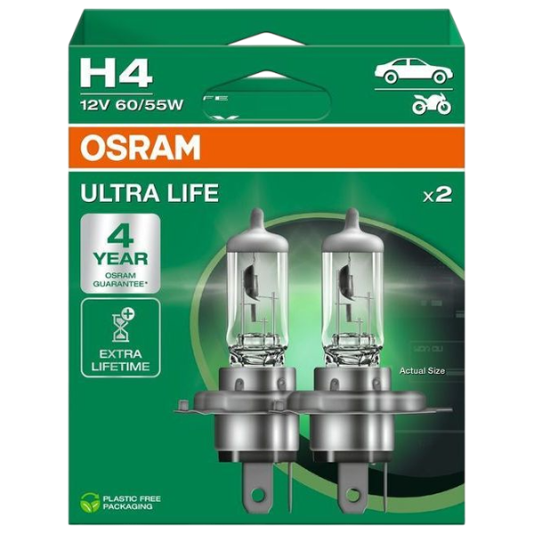 Автомобильная лампа Osram OS-64193ULT-2HB Галоген / H4 / P43t / 60 - 55 Вт /  photo 1