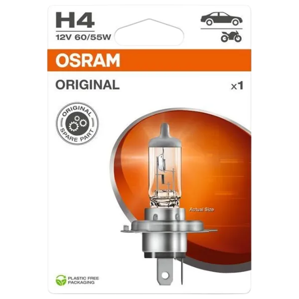 Автомобильная лампа Osram OS-64193-1BL Галоген / H4 / P43t / 60 - 55 Вт /  photo 1