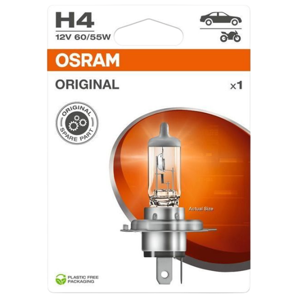 Автомобильная лампа Osram OS-64193-1BL Галоген / H4 / P43t / 60 - 55 Вт /  photo 1