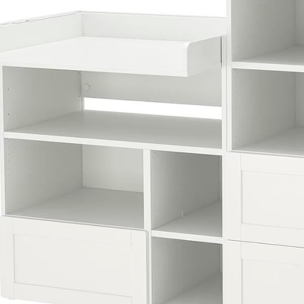 Пеленальный столик Ikea Smastad/Platsa 5744949 Унисекс / 0+ / Белый photo 2