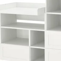 Masă de înfăşat Ikea Smastad/Platsa 5744949 Unisex / 0+ / White photo 2