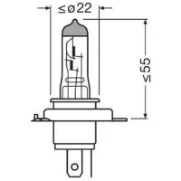 Автомобильная лампа Osram OS-64193CBN-2HB Галоген / H4 / P43t / 60 - 55 Вт / photo 3