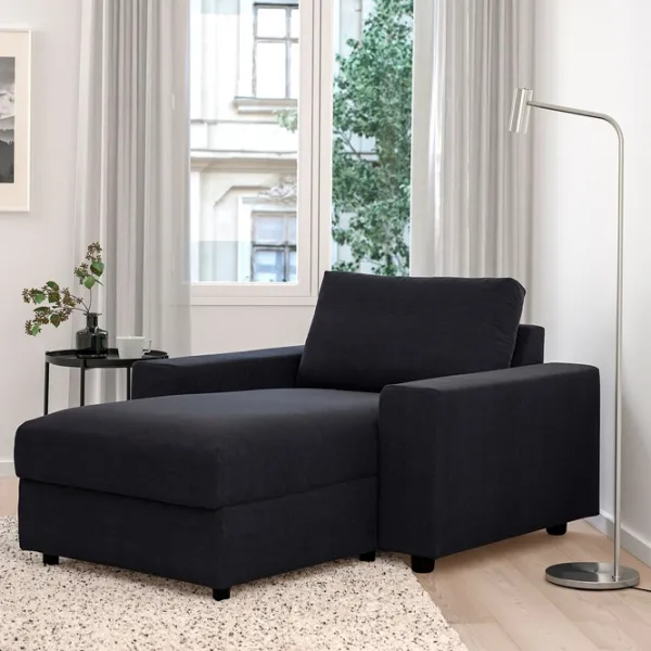 Fotoliu Ikea Vimle/Saxemara Dark Blue Dark Blue photo 2 Fotoliu Ikea Vimle/Saxemara Dark Blue Dark Blue photo 2