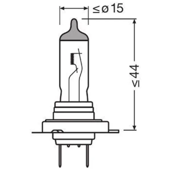 Lampă auto Osram OS-64210ULT-1BL Halogen / H7 / P43t / 55 W /  photo 3 Lampă auto Osram OS-64210ULT-1BL Halogen / H7 / P43t / 55 W /  photo 3
