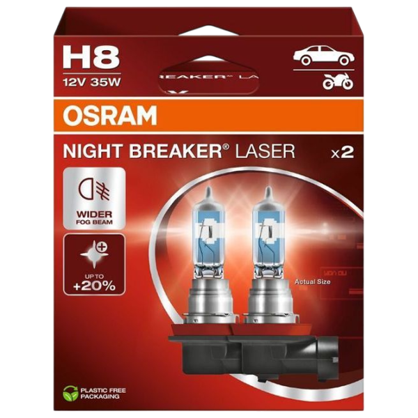 Автомобильная лампа Osram OS-64212NL-2HB Галоген / H8 / PGJ19-1 / 35 Вт /  photo 1 Автомобильная лампа Osram OS-64212NL-2HB Галоген / H8 / PGJ19-1 / 35 Вт /  photo 1