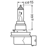 Автомобильная лампа Osram OS-64212NL-2HB Галоген / H8 / PGJ19-1 / 35 Вт / photo 3