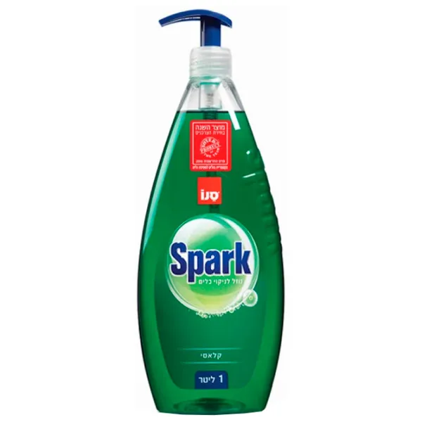 Средство для мытья посуды Sano Spark 1л / Огурец и лайм photo 1