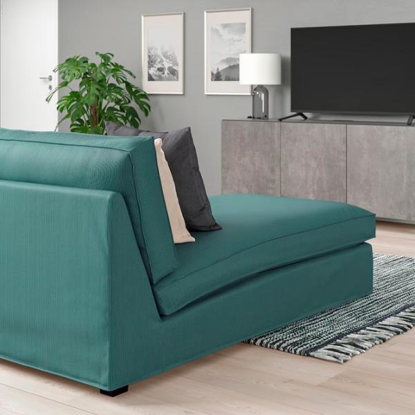 Fotoliu Ikea Kivik/Kelinge Black Turquoise photo 3