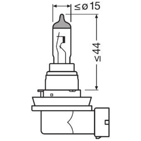 Автомобильная лампа Osram OS-64212CBN-2HB Галоген / H8 / PGJ19-1 / 35 Вт /  photo 3