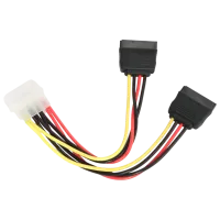 Кабель питания Cablexpert Molex + SATA 0.3 м / Черный photo 3