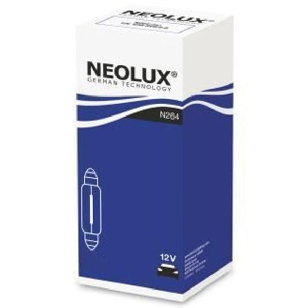 Lampă auto Neolux N264-02B Halogen / C10W, C5W, W10W / SV8.5-8 / 10 W /  photo 2
