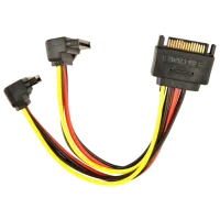 Кабель питания Cablexpert SATA + SATA 0.15 м / Черный photo 3