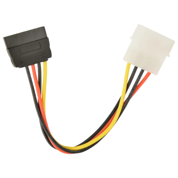 Cablu de alimentare Cablexpert SATA + Molex 0.15 m / Black photo 1
