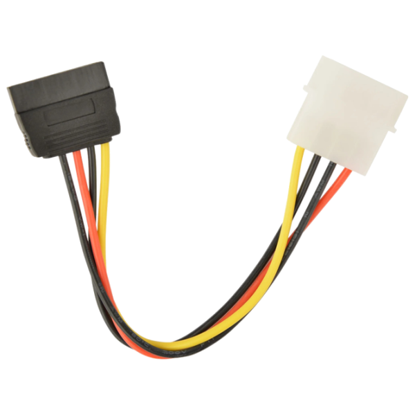 Cablu de alimentare Cablexpert SATA + Molex 0.15 m / Black photo 1