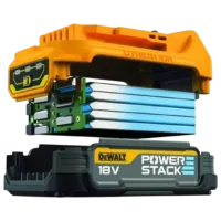 Аккумулятор для инструментов Dewalt Compact Powerstack Li-Ion / 1.7 Ah / 18 V photo 2