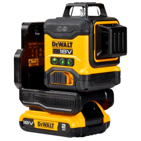 Лазерный нивелир Dewalt DCLE34031D1-QW Линейный / Аккумулятор photo 1