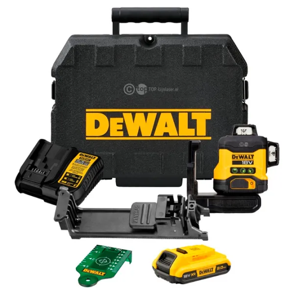 Лазерный нивелир Dewalt DCLE34031D1-QW Линейный / Аккумулятор photo 2