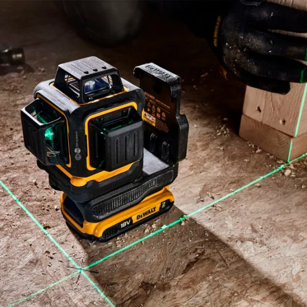 Лазерный нивелир Dewalt DCLE34031D1-QW Линейный / Аккумулятор photo 3